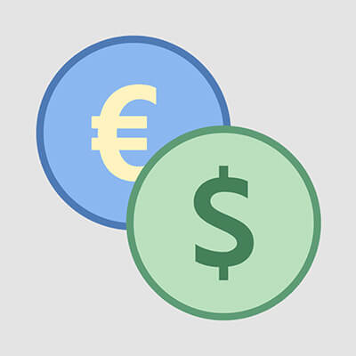 EUR and USD accounts